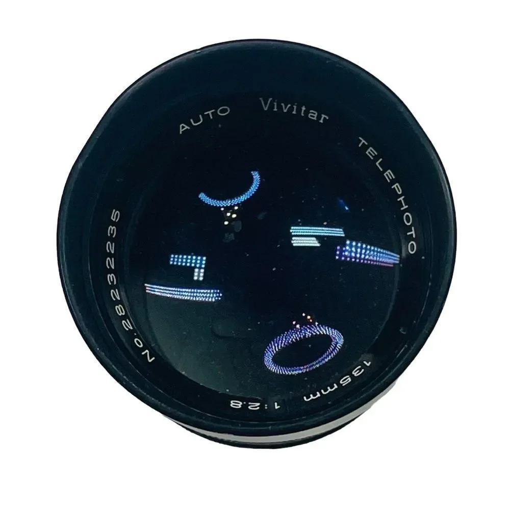 Vintage Vivitar 135mm Telephoto Lens